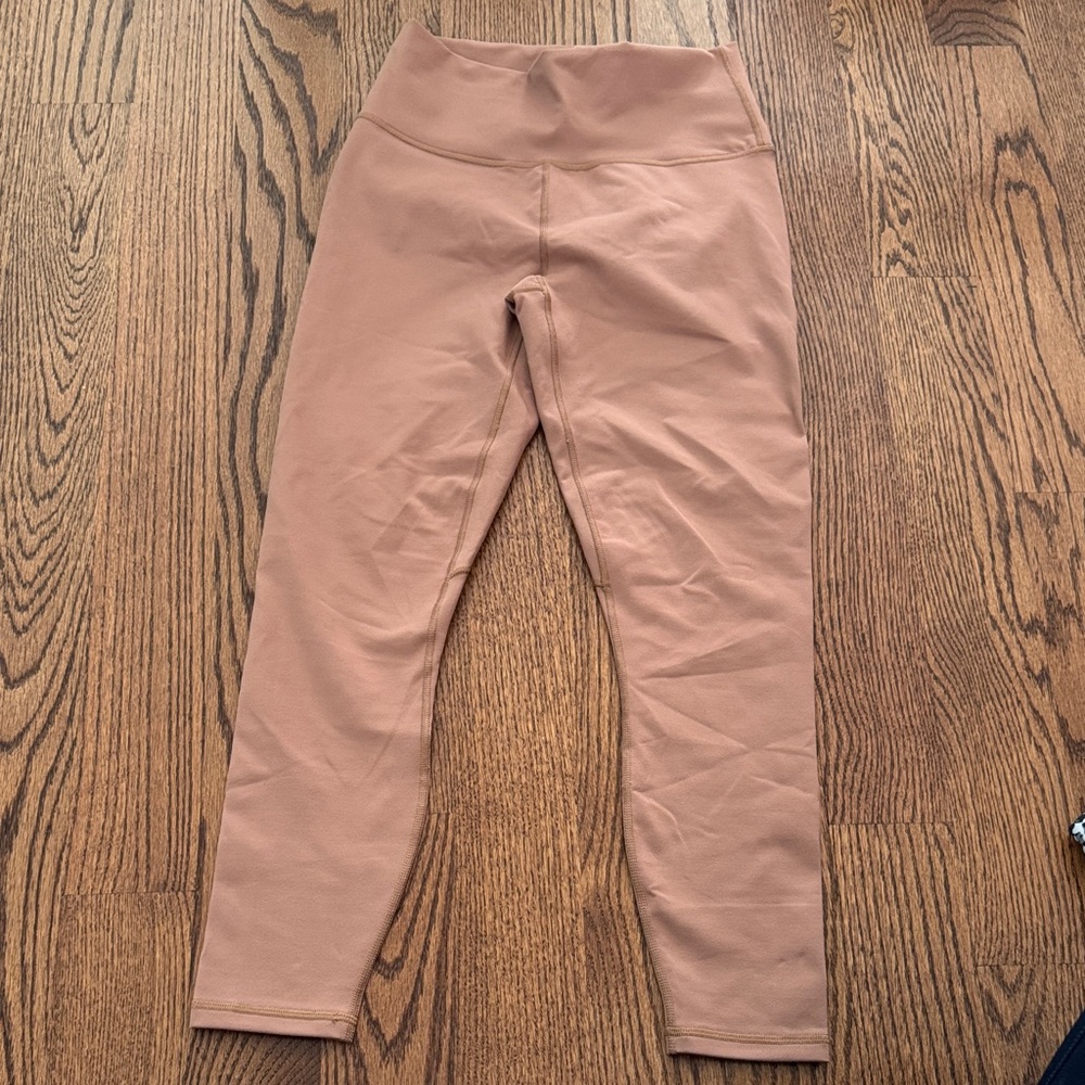 NWT Women’s Define High waisted Powerhold Fabletics Tan Leggings